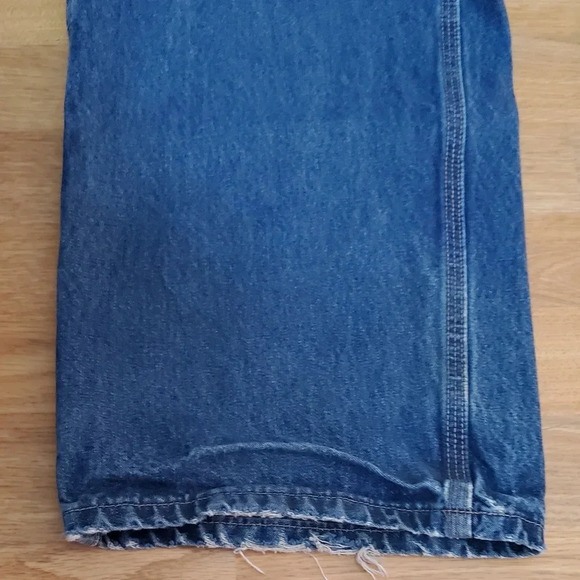 Carhartt FRB13 DNM‎ FR Flame Resistant Jeans Mens Size 36X34 Distressed Gorpcore - Picture 5 of 12